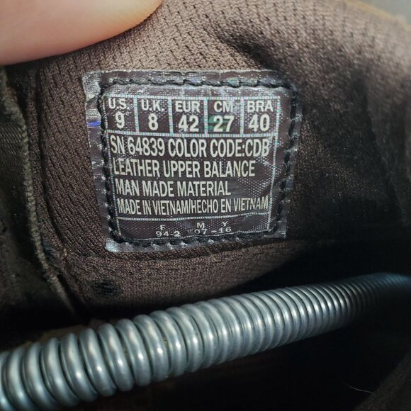 Skechers Shoes Mens Size 9 Brown Leather Resment Korver Ankle Boots *Read* - Picture 8 of 11